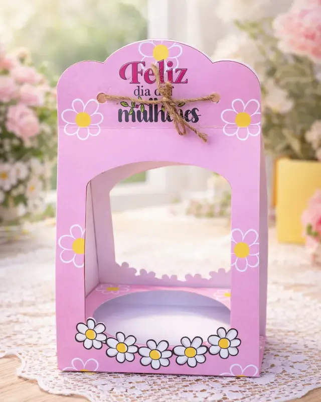 Caixinha Aberta - Ideal para Bolos e Pudins